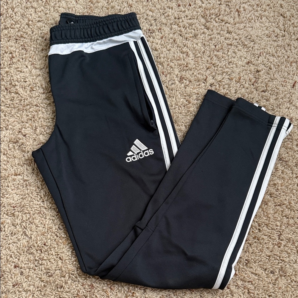 Adidas Men Black Track Pants